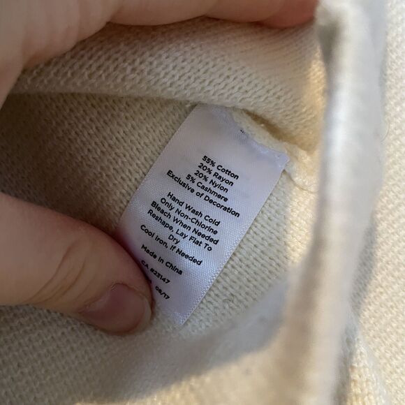 Talbots Off white And Black Jacket Size Medium Petite MSRP $169 - Picture 5 of 10